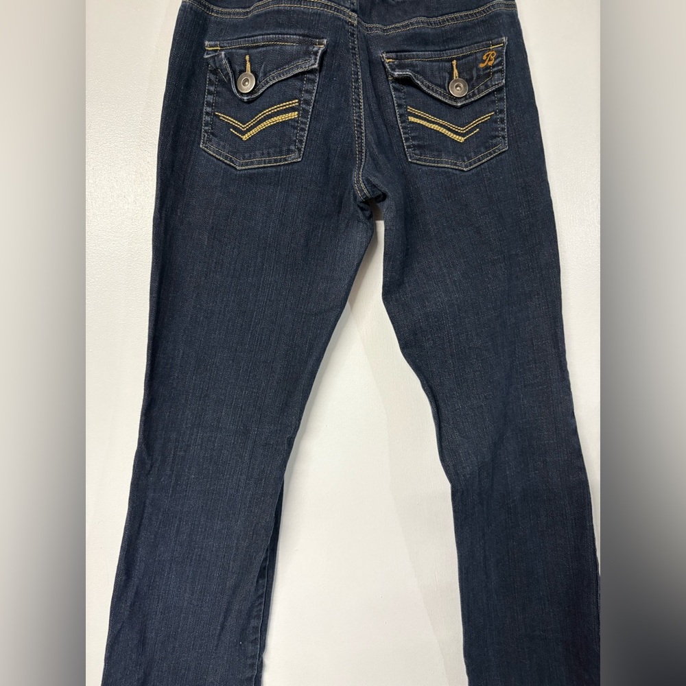 Women's Boot Cut Jeans in Dark Blue